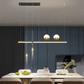 Lampadari moderni sfere eleganti con linee nere - clowasit.com
